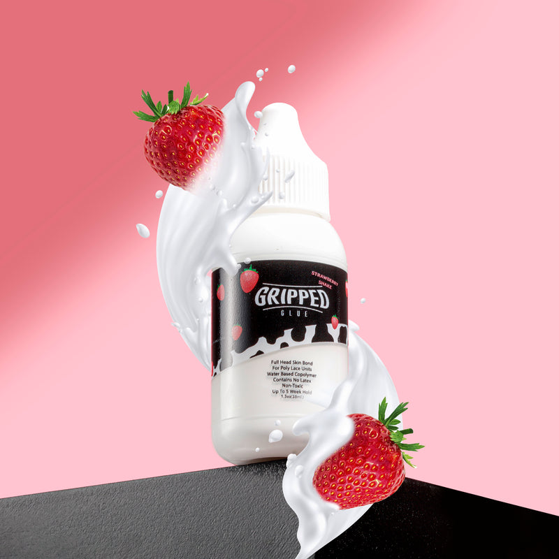 Strawberry Shake Gripped Glue - Wig Adhesive